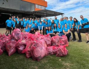 Movimento Bora Reciclar! é destaque no jornal O Liberal com ação de Plogging em Americana