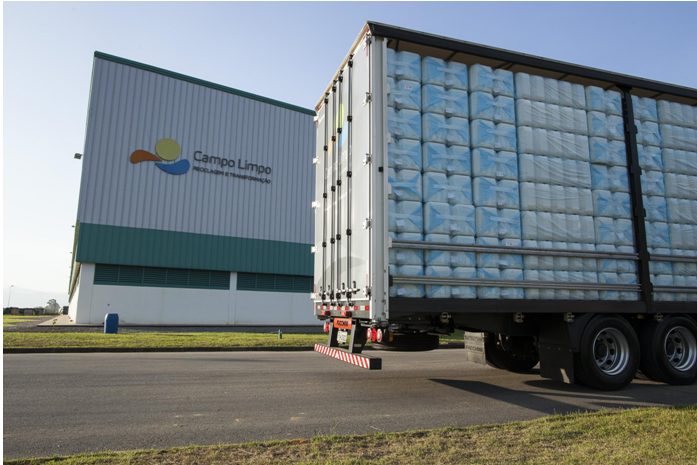 Campo Limpo reciclage embalagens de defensivos agrícolas  • Divulgação